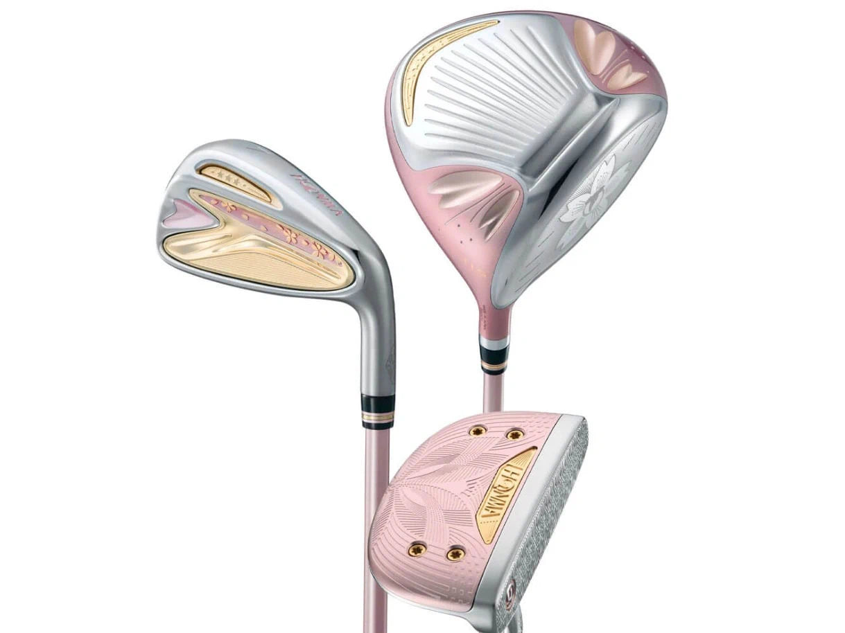 Bộ gậy chơi golf Honma Sakura D2 Pink Fullset Lady Golf Club (12 gậy + 2 túi)