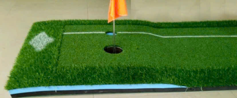 Thảm tập golf Putting Green 3m x 0.6m (đế cao su)